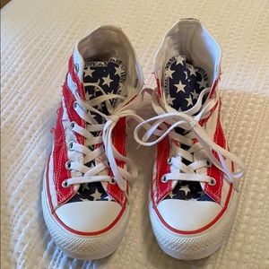 American Flag Converse